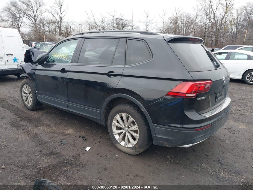 VIN 3VV0B7AX8JM070201 2018 VOLKSWAGEN TIGUAN S