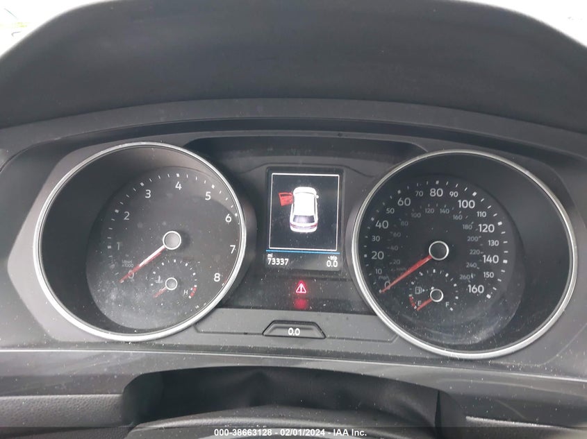 VIN 3VV0B7AX8JM070201 2018 VOLKSWAGEN TIGUAN S