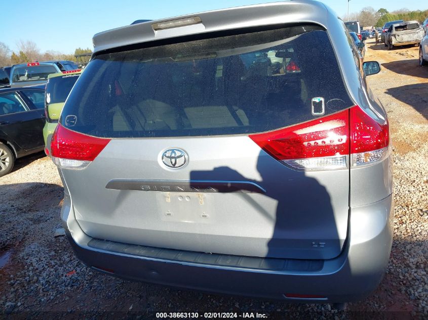 2014 TOYOTA SIENNA LE - 5TDKK3DC8ES513672