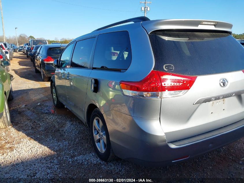 2014 TOYOTA SIENNA LE - 5TDKK3DC8ES513672