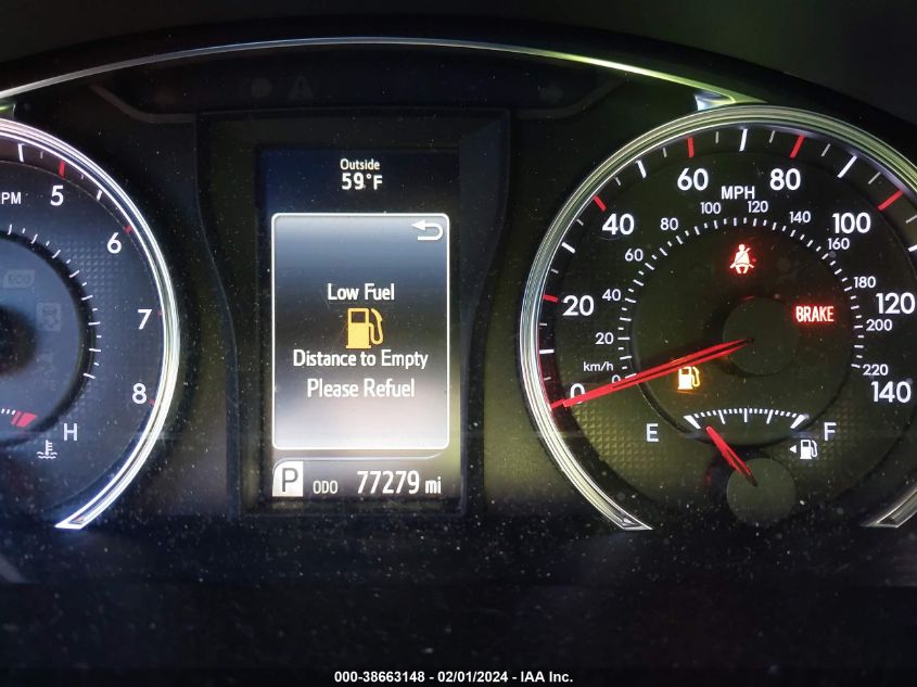 2016 TOYOTA CAMRY LE/XLE/SE/XSE - 4T1BF1FK2GU515599