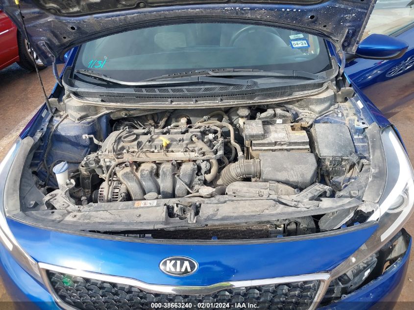 2017 KIA FORTE LX - 3KPFL4A74HE119550
