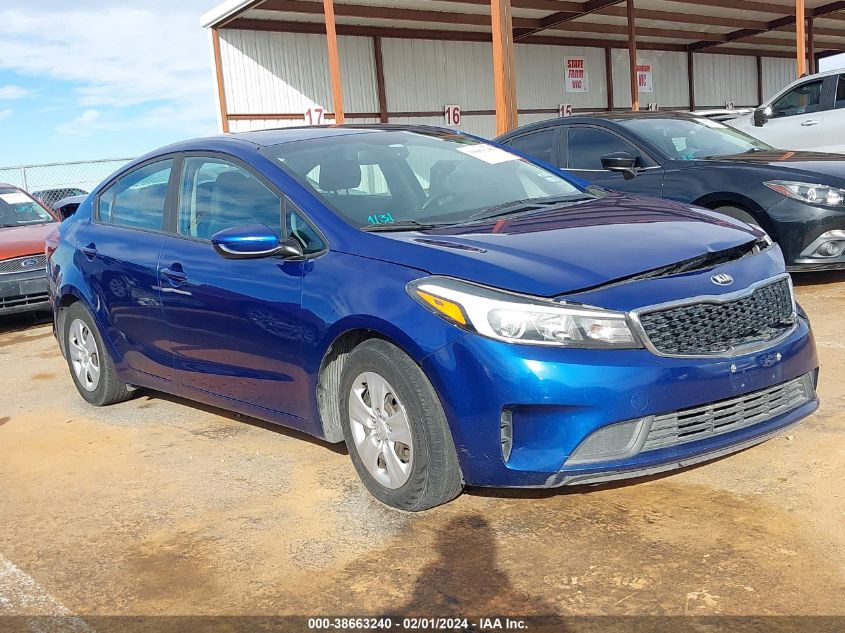 2017 KIA FORTE LX - 3KPFL4A74HE119550