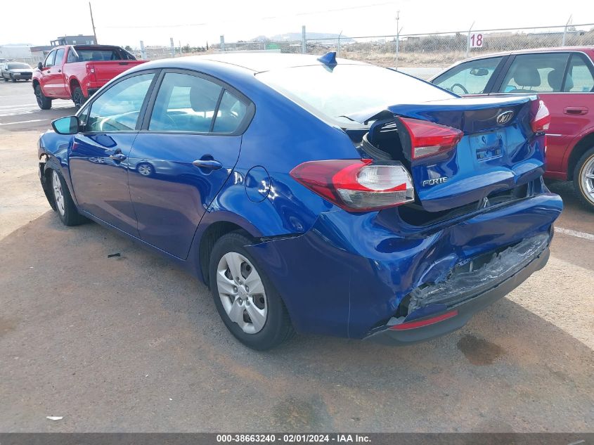 2017 KIA FORTE LX - 3KPFL4A74HE119550