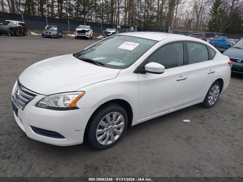 2014 NISSAN SENTRA SV - 3N1AB7AP7EL663582