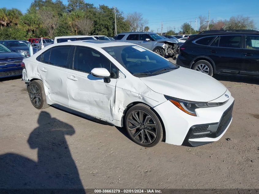 2022 TOYOTA COROLLA XSE - JTDT4MCE8N3503068