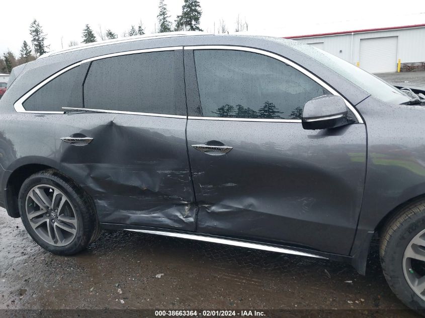 2018 ACURA MDX ADVANCE PKG - 5J8YD4H88JL024766