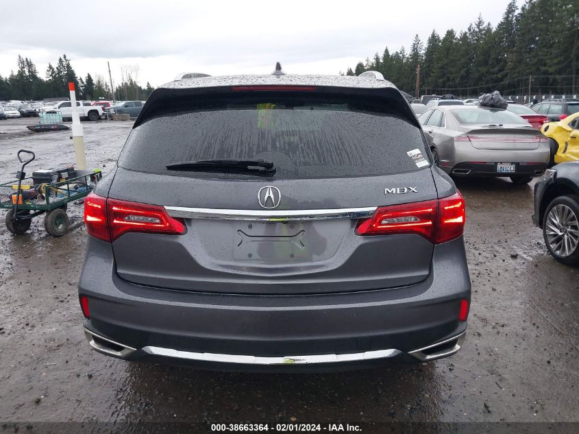 2018 ACURA MDX ADVANCE PKG - 5J8YD4H88JL024766