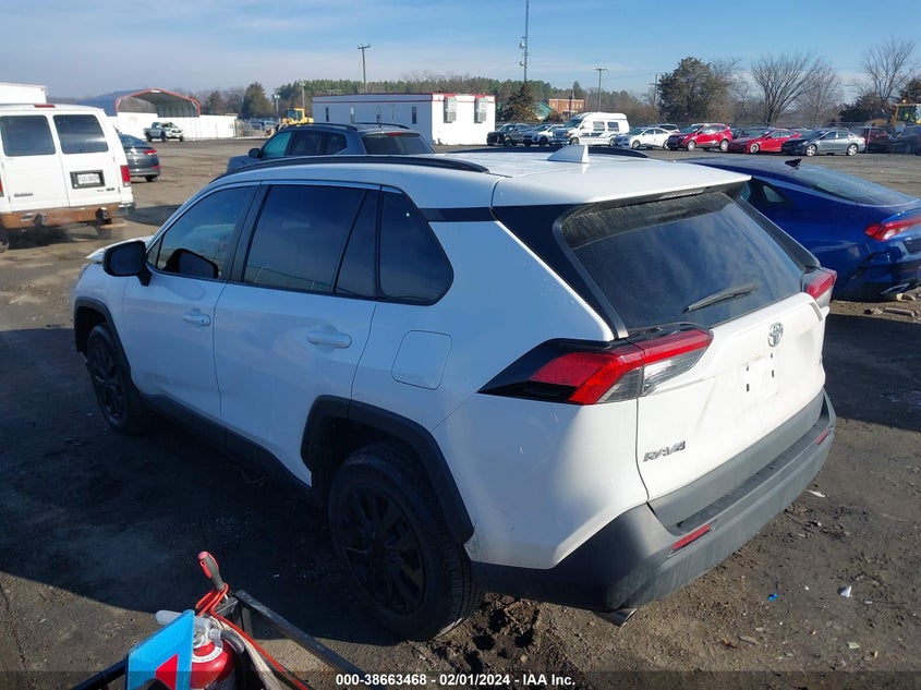 VIN 2T3H1RFV0MC138048 2021 TOYOTA RAV4 LE