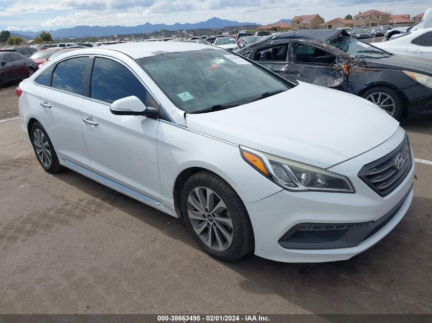 2015 HYUNDAI SONATA SPORT/LIMITED - 5NPE34AF0FH04665