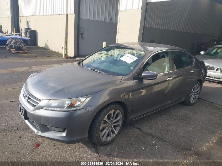 2014 HONDA ACCORD SPORT - 1HGCR2F55EA023309