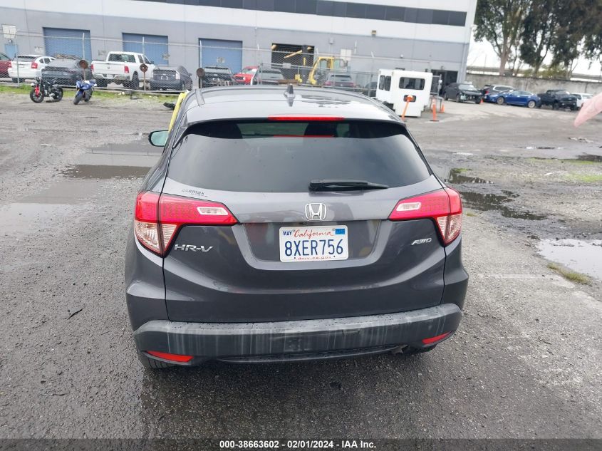 2018 HONDA HR-V EX - 3CZRU6H55JG719623