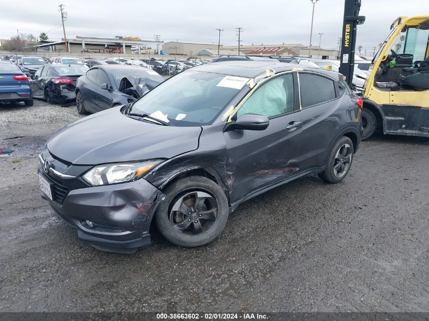2018 HONDA HR-V EX - 3CZRU6H55JG719623