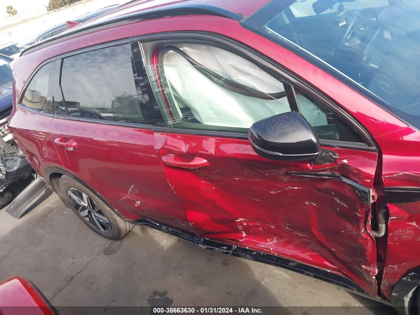 2022 KIA SORENTO S - 5XYRL4LC1NG160854