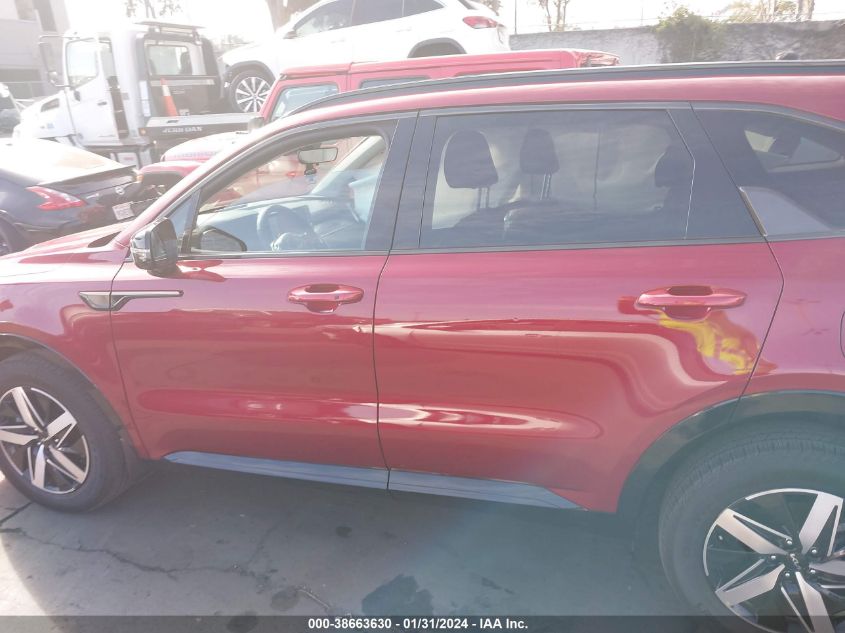 2022 KIA SORENTO S - 5XYRL4LC1NG160854