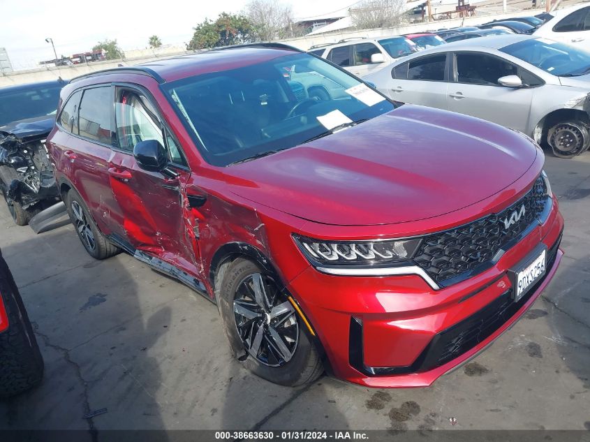 2022 KIA SORENTO S - 5XYRL4LC1NG160854