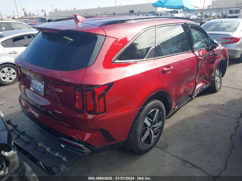 2022 KIA SORENTO S - 5XYRL4LC1NG160854
