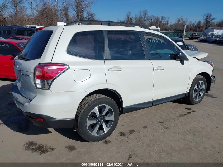 VIN JF2SJABC0JH401071 2018 SUBARU FORESTER 2.5I