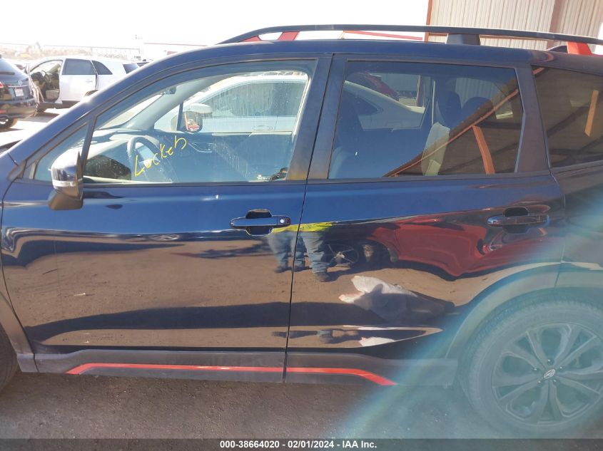 2019 SUBARU FORESTER SPORT - JF2SKAKC4KH486172