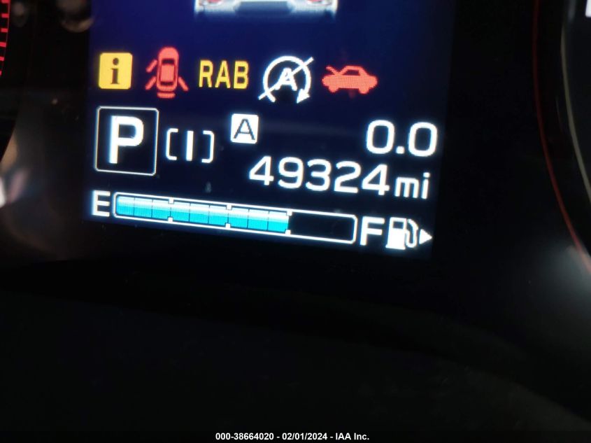 2019 SUBARU FORESTER SPORT - JF2SKAKC4KH486172