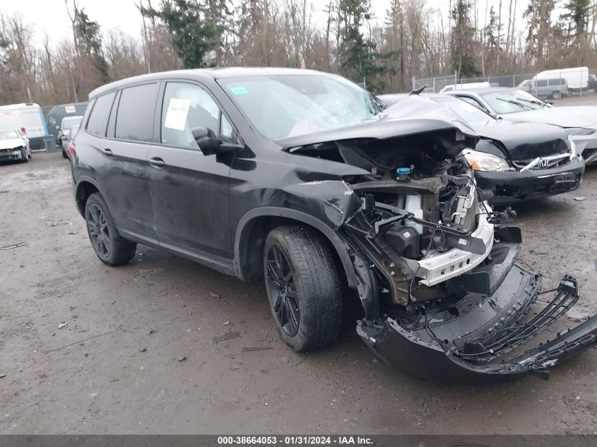 5FNYF8H25MB043620 HONDA PASSPORT AWD SPORT 2021