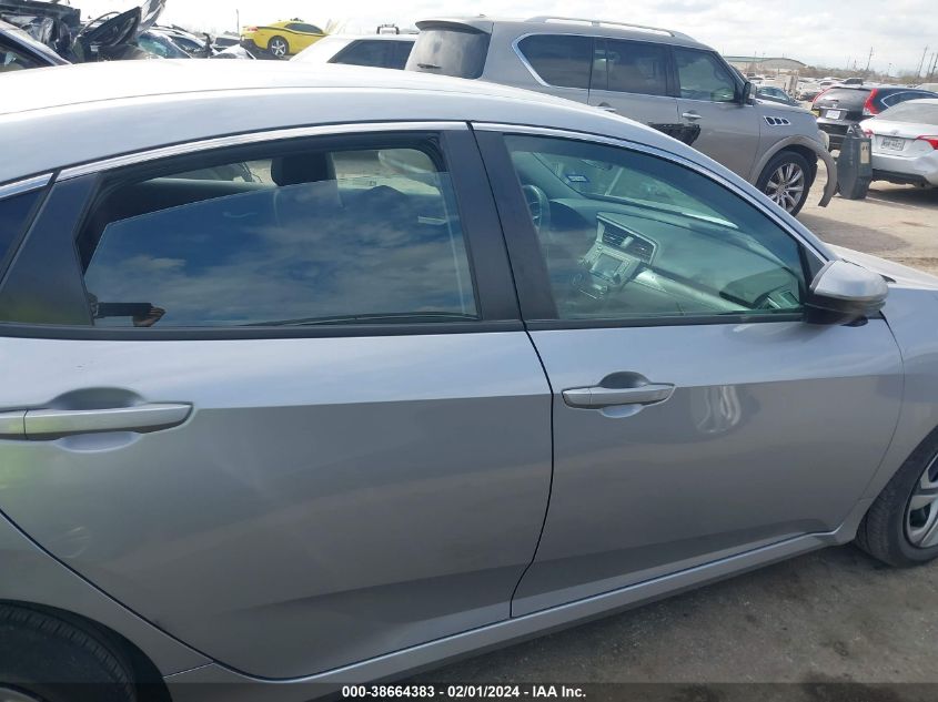 2018 HONDA CIVIC LX - 2HGFC2F56JH577050