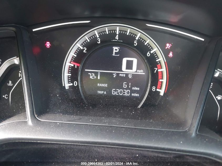 2018 HONDA CIVIC LX - 2HGFC2F56JH577050