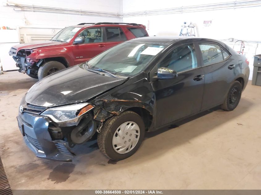 2014 TOYOTA COROLLA L/LE/LE PLS/PRM/S/S PLS - 2T1BURHE0EC153525