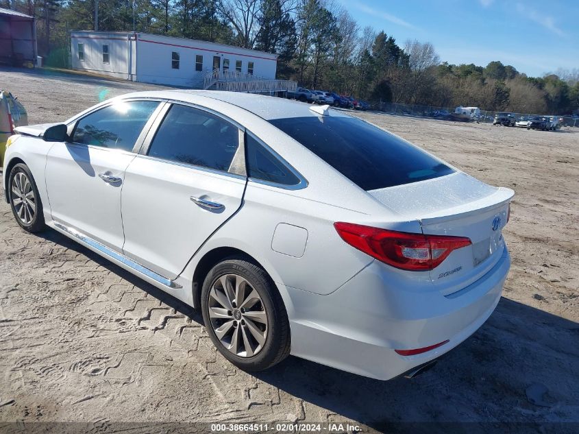 2015 HYUNDAI SONATA SPORT/LIMITED - 5NPE34AF4FH255429