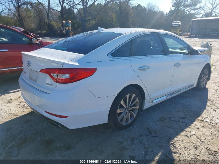 2015 HYUNDAI SONATA SPORT/LIMITED - 5NPE34AF4FH255429