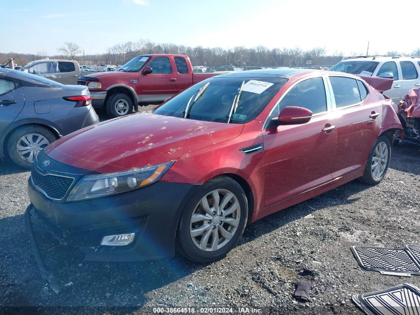 2014 KIA OPTIMA EX - 5XXGN4A79EG330101