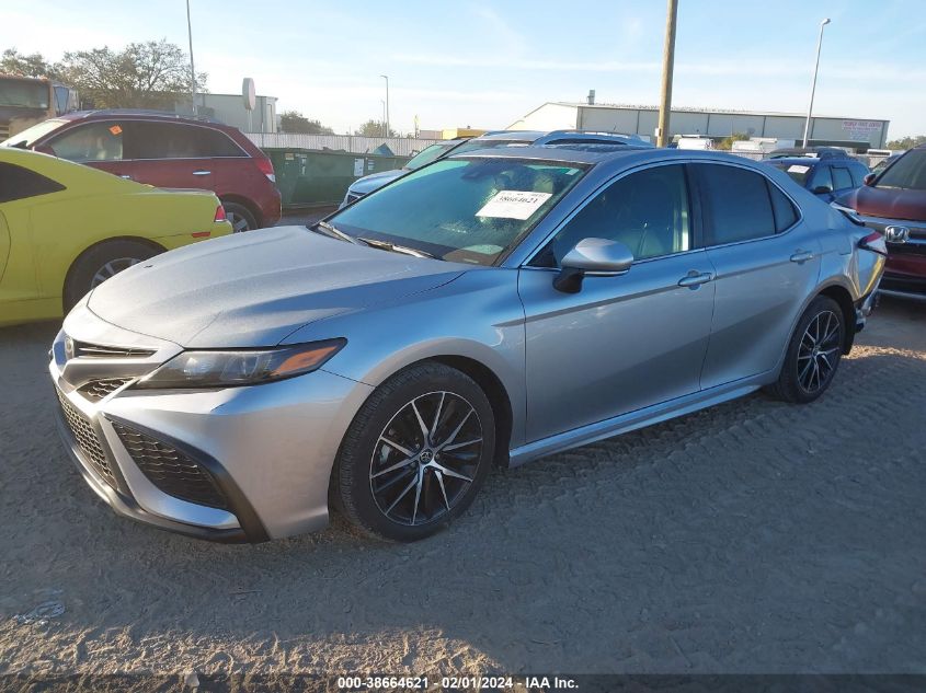 2022 TOYOTA CAMRY SE/NIGHT SHADE - 4T1T11AK2NU671553