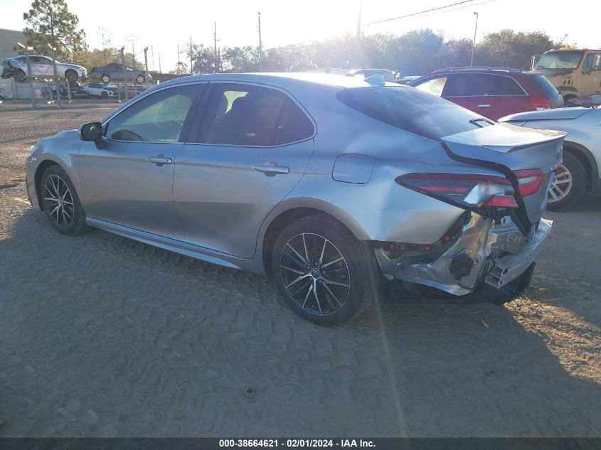 2022 TOYOTA CAMRY SE/NIGHT SHADE - 4T1T11AK2NU671553