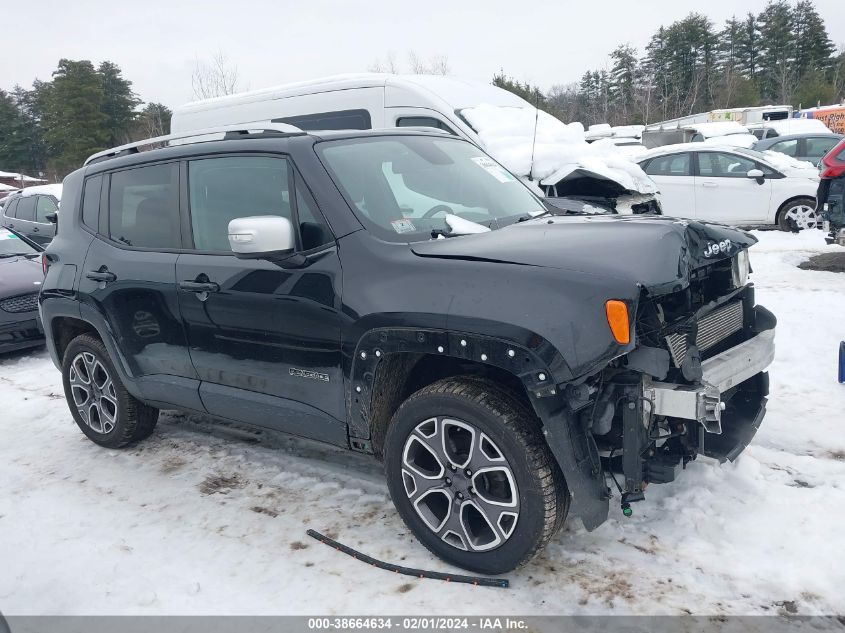 2017 JEEP RENEGADE LIMITED - ZACCJBDB4HPF12755