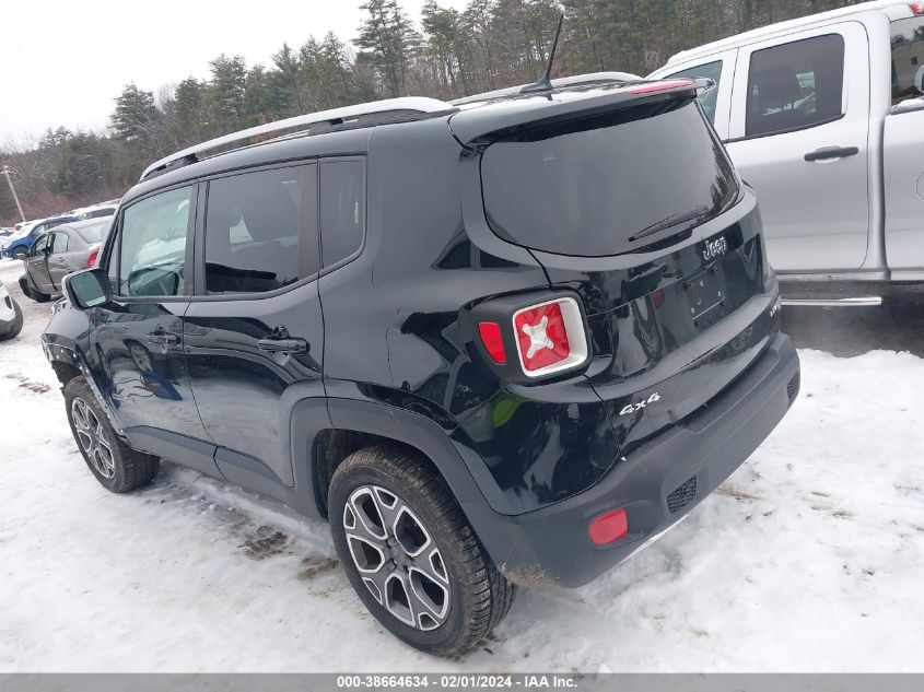 2017 JEEP RENEGADE LIMITED - ZACCJBDB4HPF12755