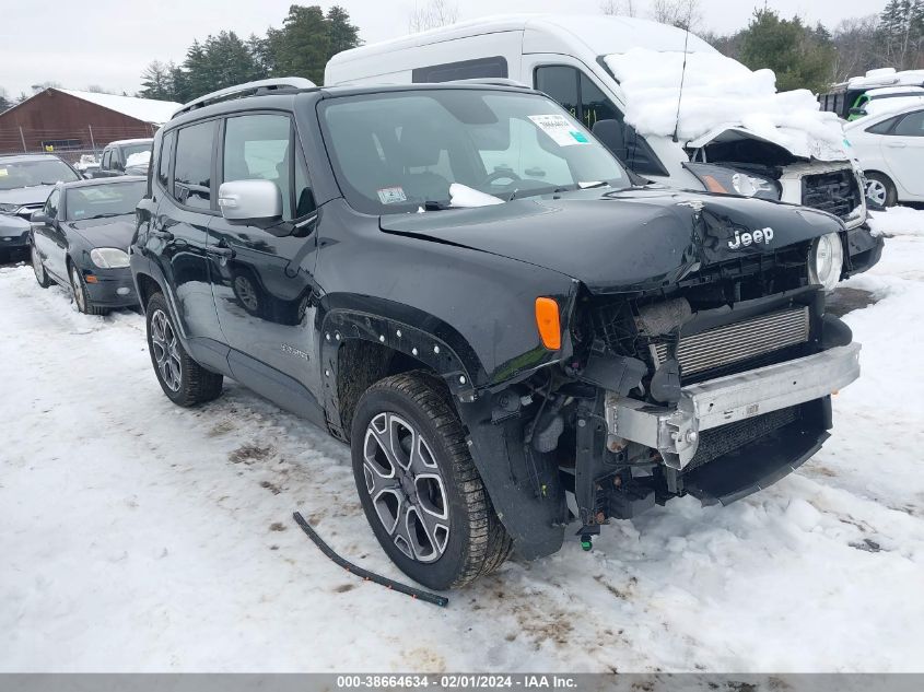 2017 JEEP RENEGADE LIMITED - ZACCJBDB4HPF12755
