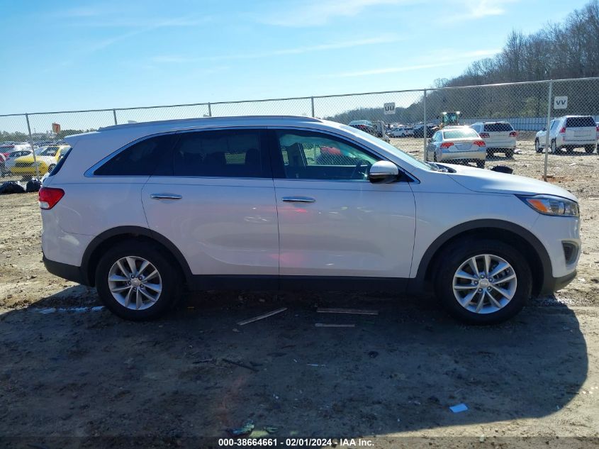 2018 KIA SORENTO LX/L - 5XYPG4A38JG413046