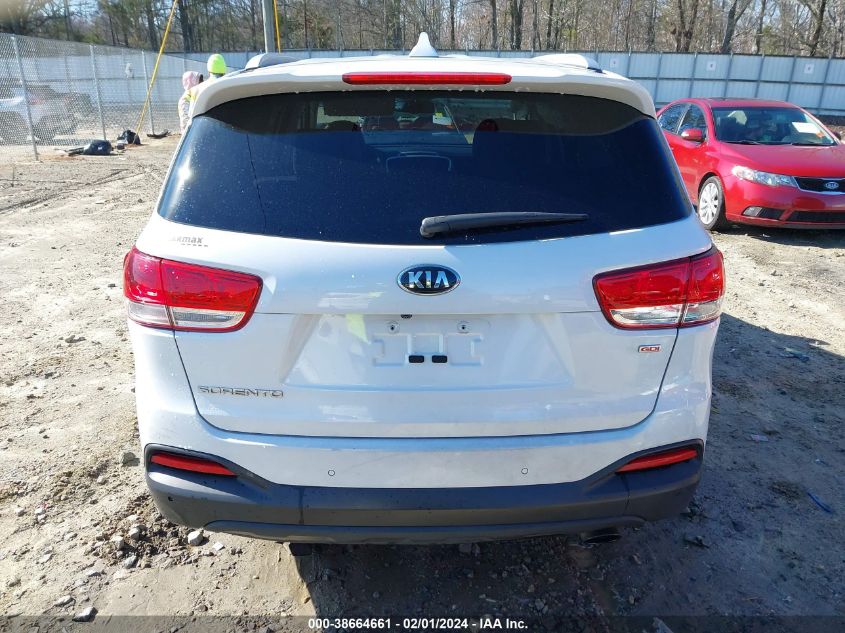 2018 KIA SORENTO LX/L - 5XYPG4A38JG413046