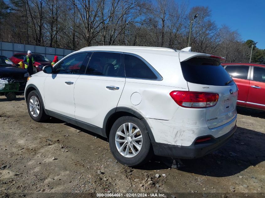 2018 KIA SORENTO LX/L - 5XYPG4A38JG413046