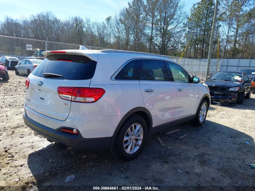 2018 KIA SORENTO LX/L - 5XYPG4A38JG413046