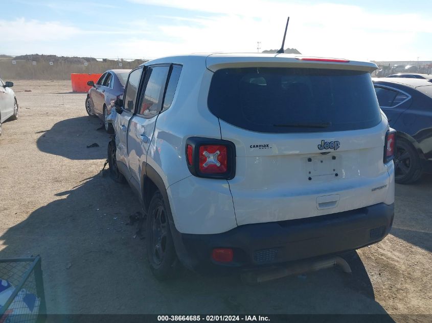 2020 JEEP RENEGADE SPORT - ZACNJAAB9LPL01578