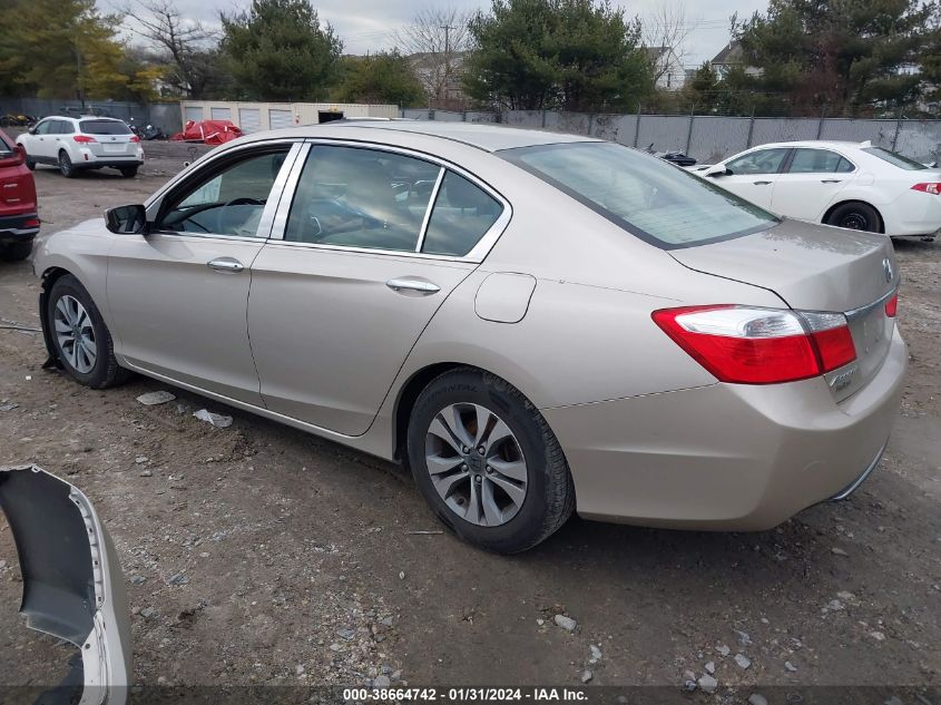 2013 HONDA ACCORD LX - 1HGCR2F30DA238514