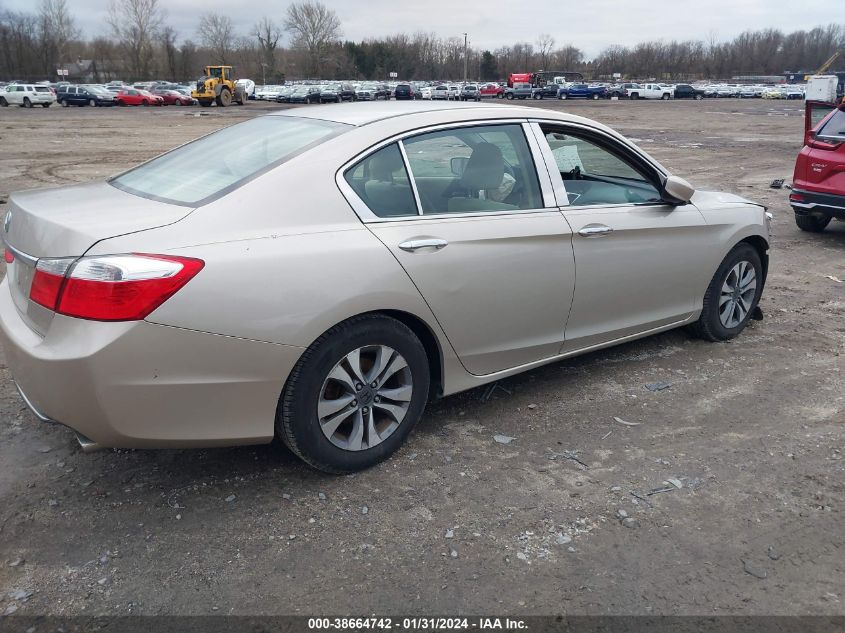 2013 HONDA ACCORD LX - 1HGCR2F30DA238514