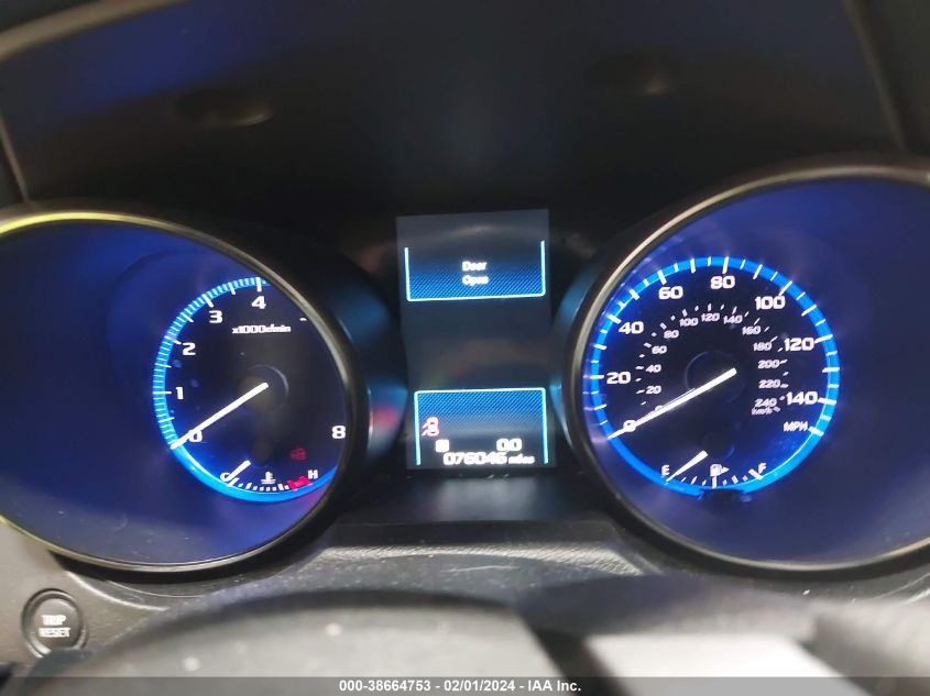 2019 SUBARU OUTBACK 2.5I LIMITED - 4S4BSANC1K3375906
