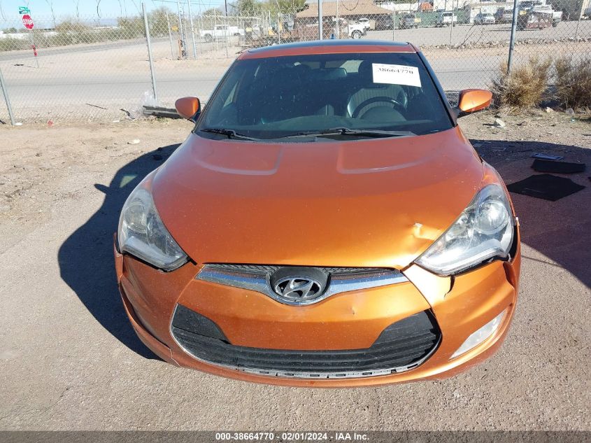 2016 HYUNDAI VELOSTER - KMHTC6AD9GU286633