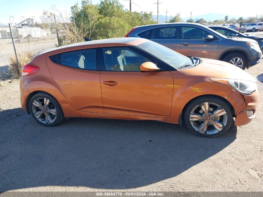 2016 HYUNDAI VELOSTER - KMHTC6AD9GU286633