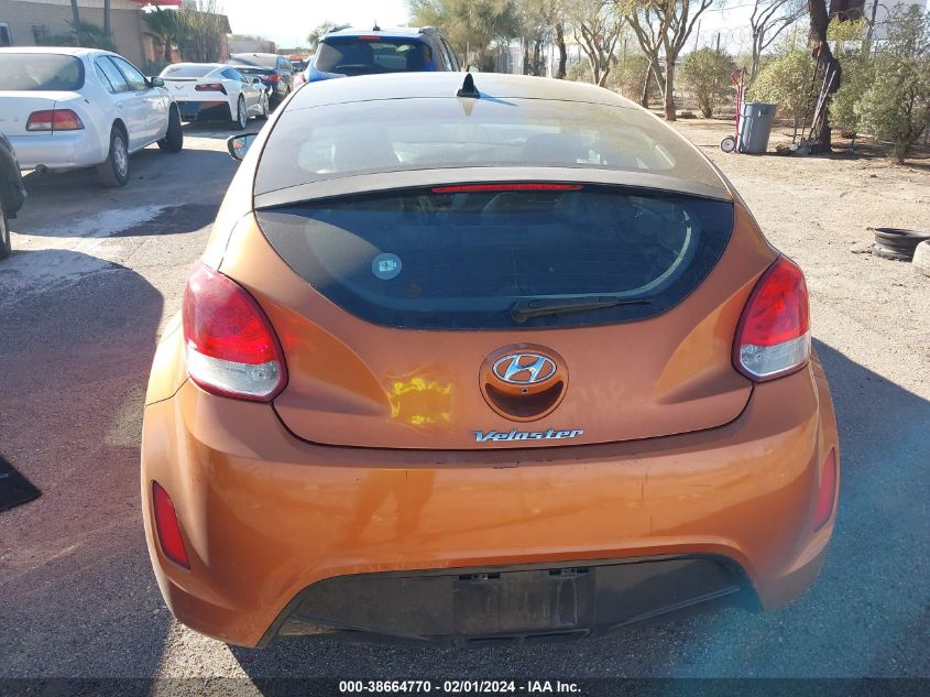 2016 HYUNDAI VELOSTER - KMHTC6AD9GU286633
