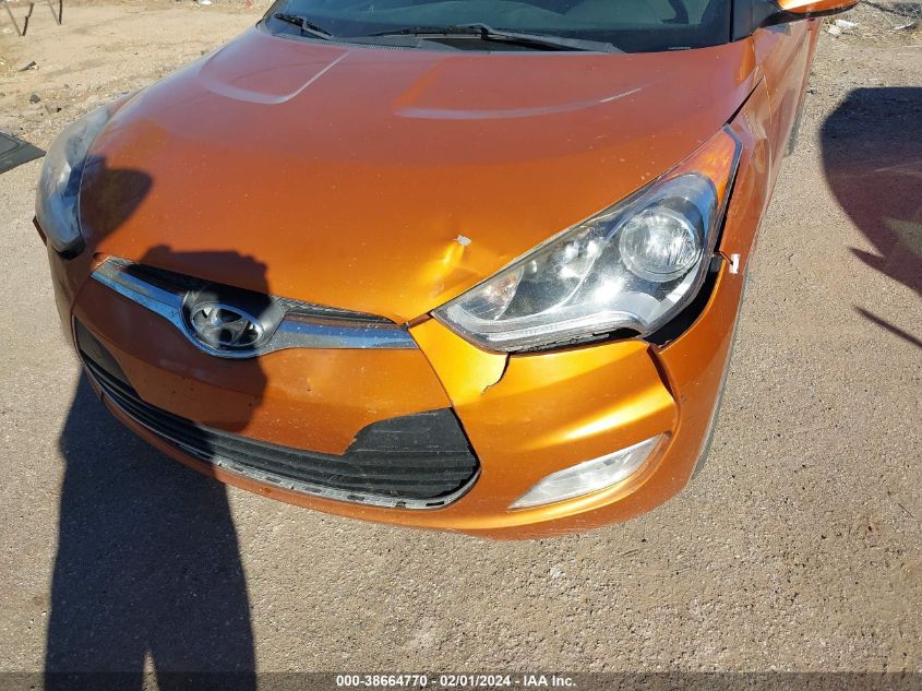 2016 HYUNDAI VELOSTER - KMHTC6AD9GU286633