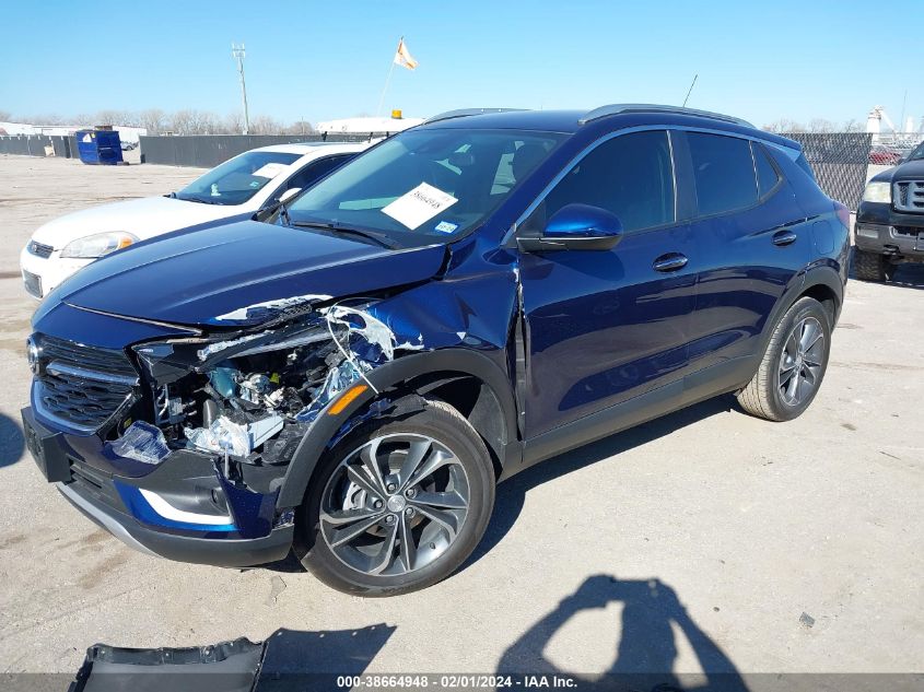 2022 BUICK ENCORE GX FWD SELECT - KL4MMDS29NB139092