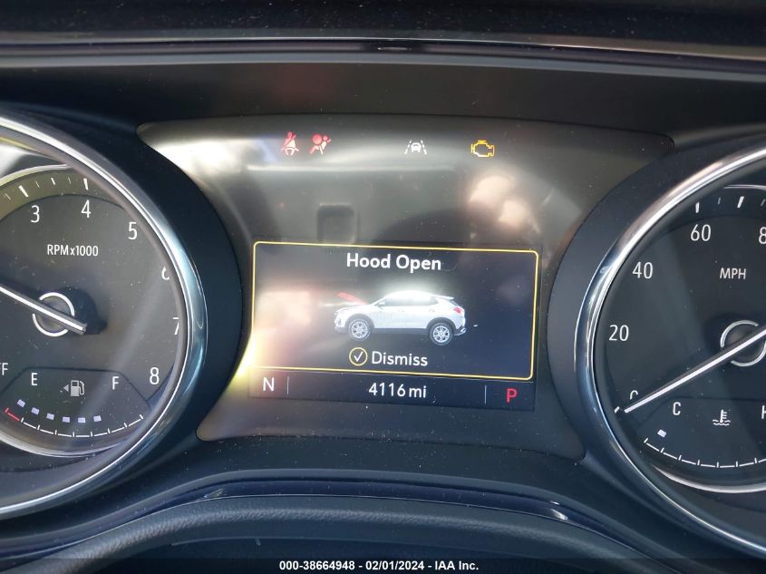 2022 BUICK ENCORE GX FWD SELECT - KL4MMDS29NB139092